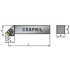 Nóż Tokarski CSSPL 16X16-09 - Artykuły Techniczne - zdjęcie 1