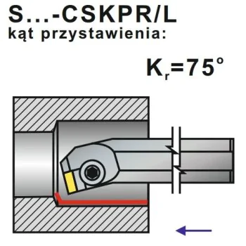 Nóż Tokarski S25T CSKPR 12 Pafana
