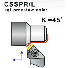 Nóż Tokarski CSSPR 16X16-09 - Artykuły Techniczne