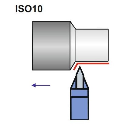 Нож токарный ННПе 32Х20 Н10/К10 ISO 10