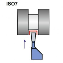 Nóż tokarski przecinak NNPa 12X8 H10/K10 ISO 7R