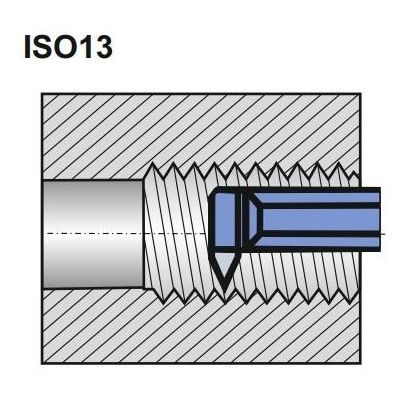 Nóż Tokarski NNGd 16X16 S30/P30 ISO 13R - Artykuły Techniczne
