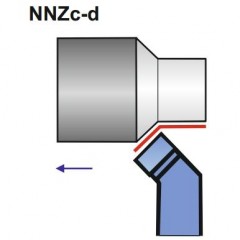 Turning Tool NNZd 16X16 SW7 ISO 2L