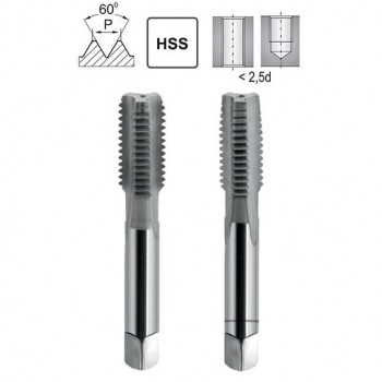 Ручной метчик M3X0.35 DIN2181/2 6H HSS