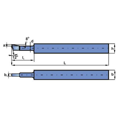 NNDf 1616 4 SW7 Прорезной нож